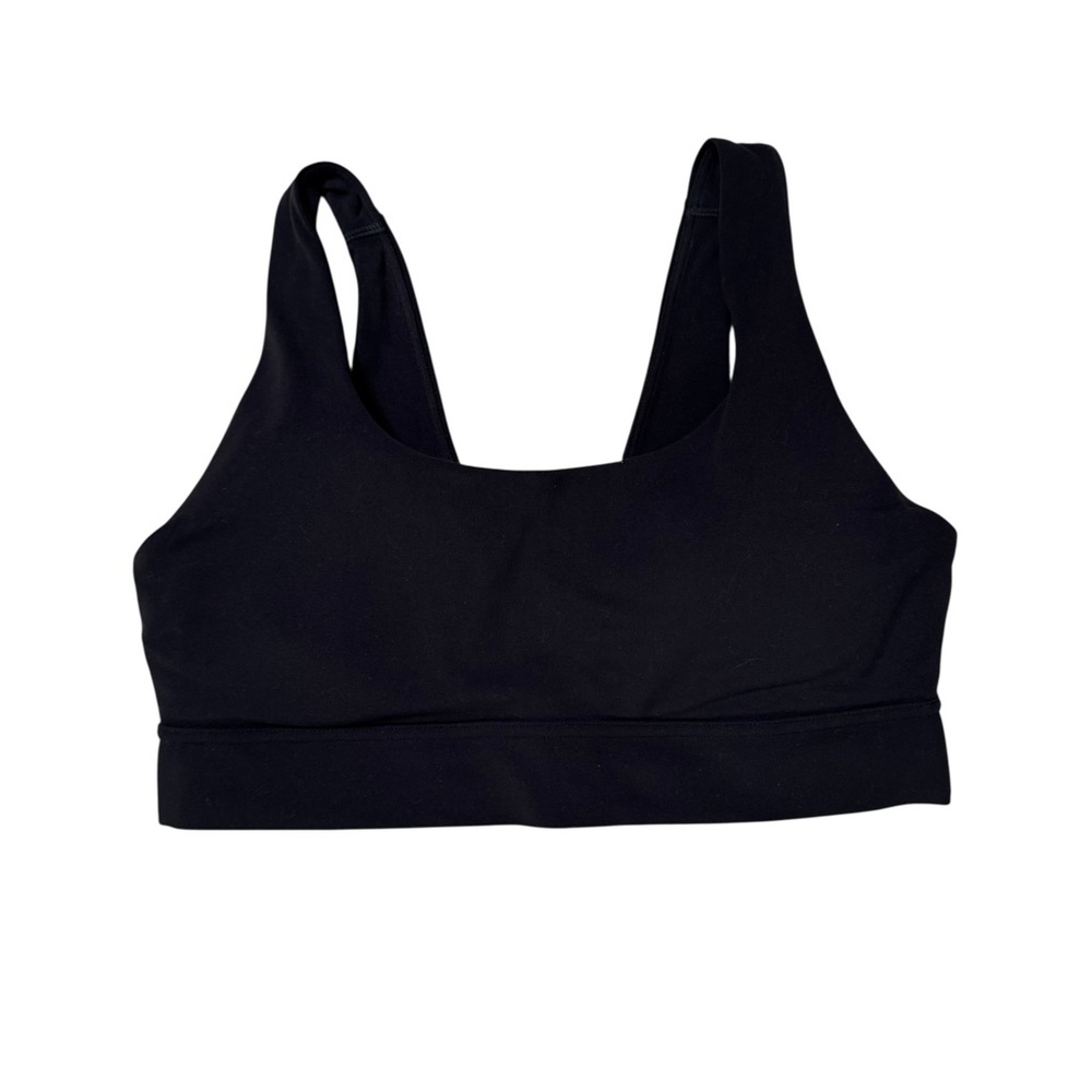 Athleta Breathe Longline Bra A-C NWOT SMALL BLACK - Picture 3 of 4